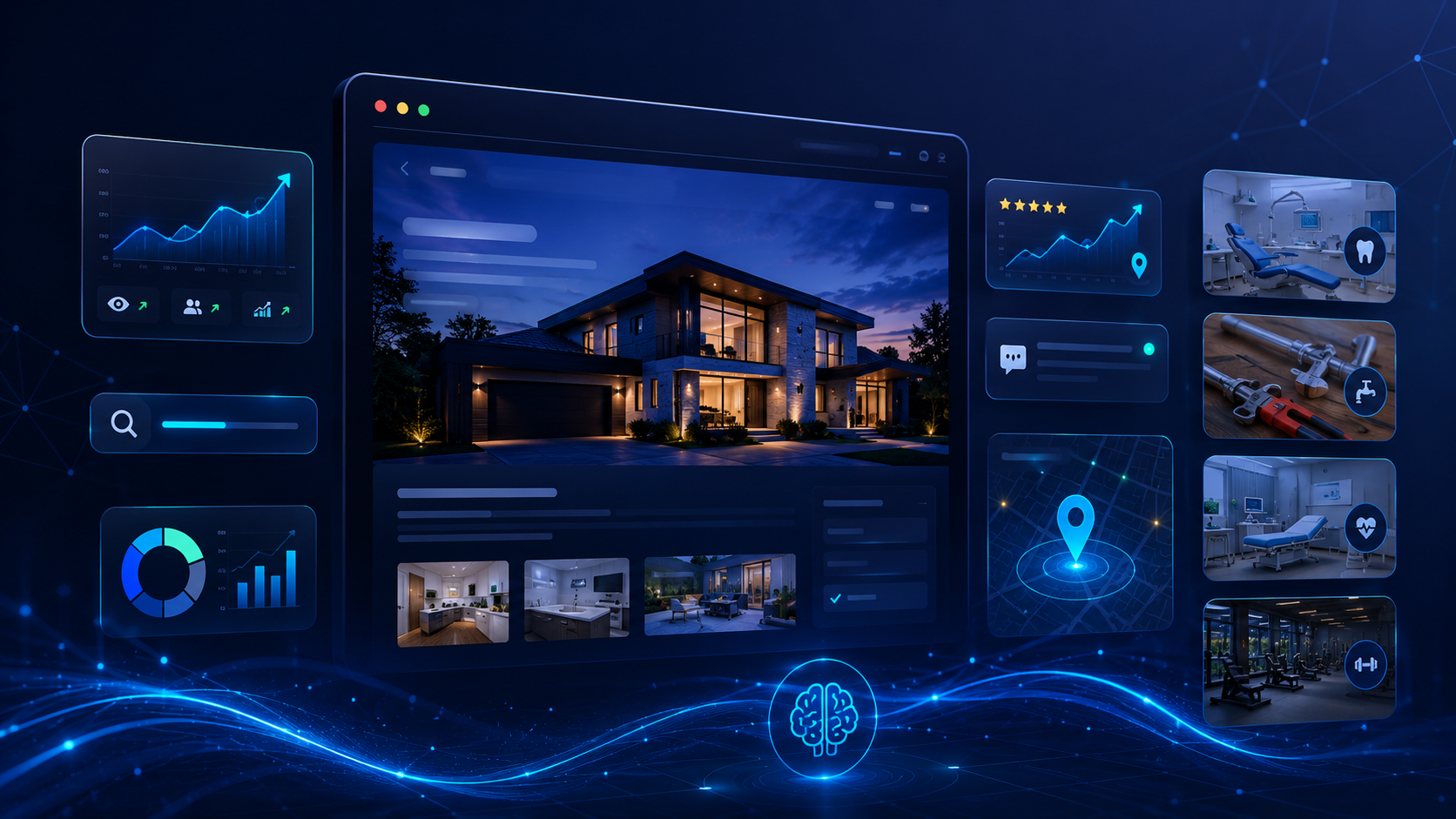 Creative Think Digital — high-converting websites, local SEO and enquiry insights for service businesses