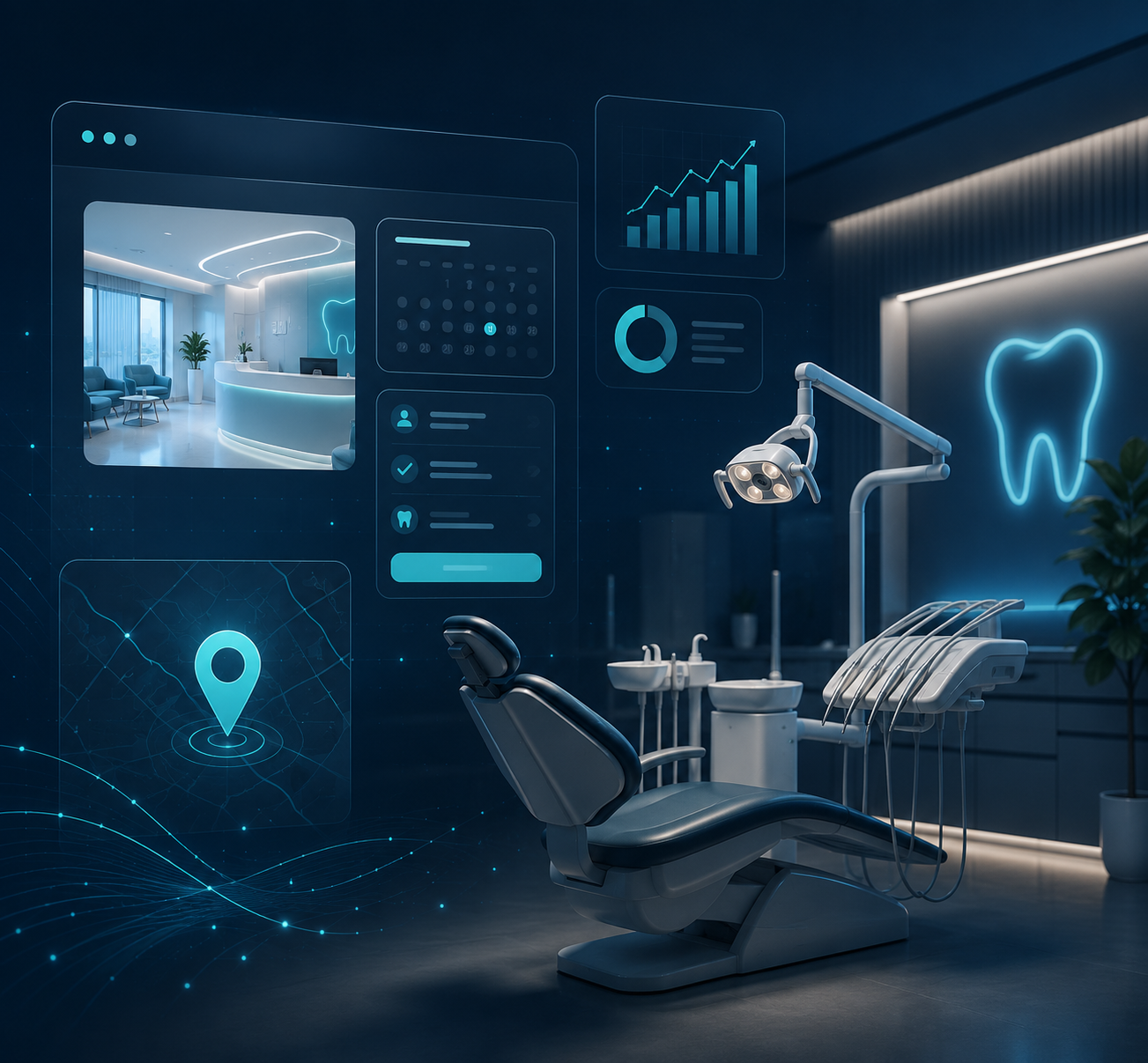 Dental clinic website and local SEO by Creative Think Digital